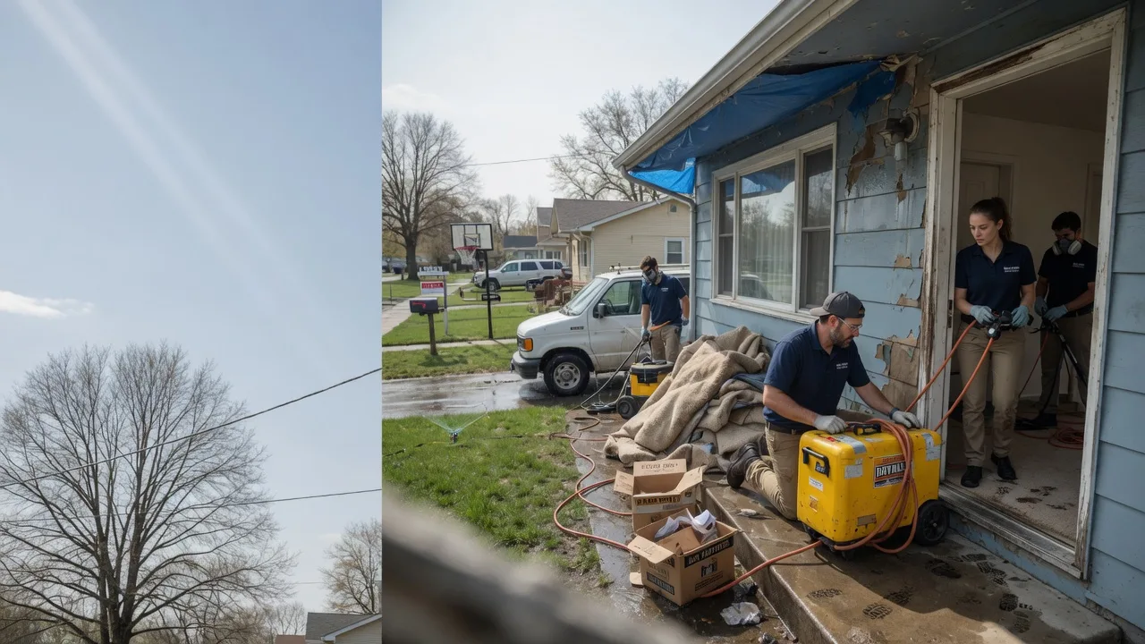 Basement Flood Cleanup in Edgewood, MD near me